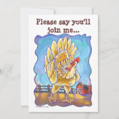 チキンパーティーセンター 招待状 (正面)