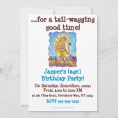 チキンパーティーセンター 招待状 (裏面)