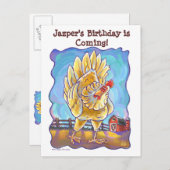 チキンパーティーセンター 案内ポストカード (正面/裏面)