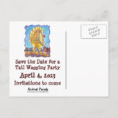 チキンパーティーセンター 案内ポストカード (裏面)