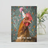 チキンパーティー帽子 セーブザデート (スタンド正面)