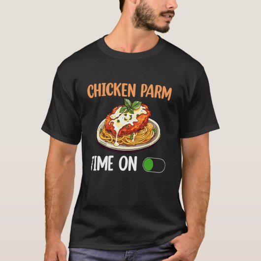 チキンパームタイムオン Tシャツ (正面)