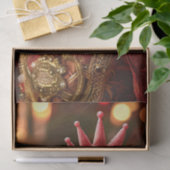 チキンビクトリアンレッドキングスクラウンデクページ 薄葉紙 (ギフト)