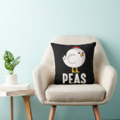 チキンピースビーガンキュートチキンベビーパン クッション (椅子)