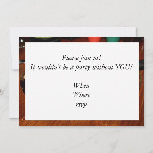 チキンファジタス 招待状 (裏面)