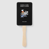 チキンファミリー懇親会クックアウトカスタム ハンドファン (裏面)