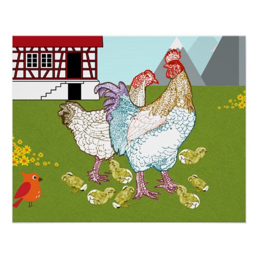 チキンファミリー ポスター (正面)