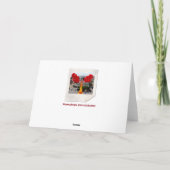 チキンファンキークリスマスグリーティングカード! シーズンカード (裏面)