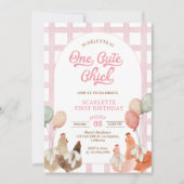 チキンファースト誕生日招待状 招待状 (正面)