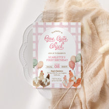 チキンファースト誕生日招待状