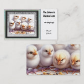 チキンファームの名刺に 名刺 (正面/裏面)