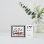 チキンファームの名刺に 名刺 (スタンド正面)