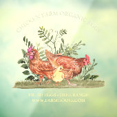 チキンファームひよこオーガニック卵 ウィンドウサイン (シート3)