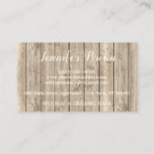 チキンファームハウスウッド素朴エッグ 名刺 (裏面)