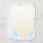 チキンファームパーティー誕生日招待状 (裏面)