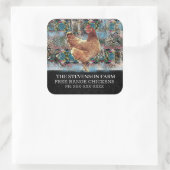 チキンファームブロイラー肉鳥フリーレンジウェスタン スクエアシール (バッグ)