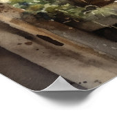 チキンファーム動物アートプリントポスター ポスター (角)