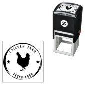 チキンファーム新鮮な卵の国Hen自己インキングSt セルフインキングスタンプ (インサイチュ)