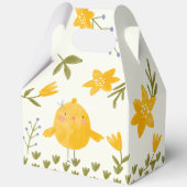 チキンファーム春ベビーシャワーはカスタム フェイバーボックス (裏面)