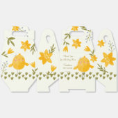 チキンファーム春ベビーシャワーはカスタム フェイバーボックス (見開き)