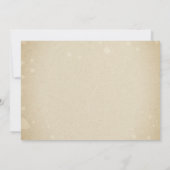 チキンファーム納屋周囲の庭シャワー招待状 招待状 (裏面)