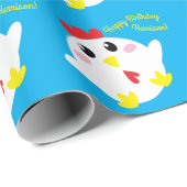 チキンファーム誕生日パーティーキッズ ラッピングペーパー (ロールコーナー)