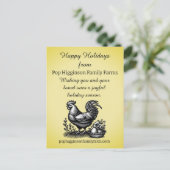 チキンファーム シーズンポストカード (スタンド正面)