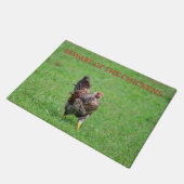 チキンフォーマット ドアマット (アングル)