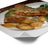 チキンフライドステーキ! ポスター (角)