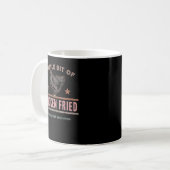 チキンフライ南部のファーストフードL コーヒーマグカップ (正面左)