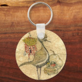 チキンフライ キーホルダー (正面)