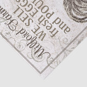 チキンフランスのロースターグランジヴィンテージ養鶏場 薄葉紙 (詳細)