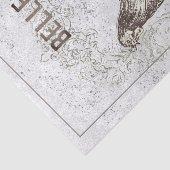 チキンフランスの・ヘンのヴィンテージグランジデコペ 薄葉紙 (詳細)