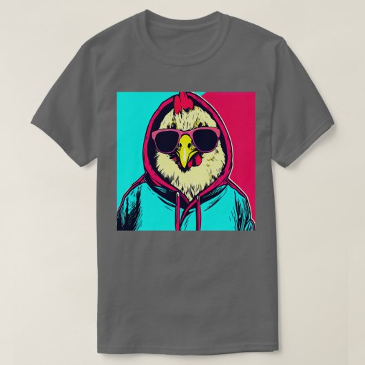 チキンフリースタイル Tシャツ (デザイン正面)