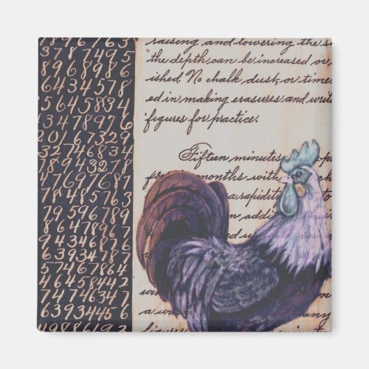 チキンブロックC マグネット (正面)