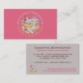 チキンヘンエッグファームハウス 名刺 (正面/裏面)