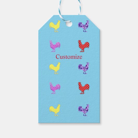 チキンヘンサンダー_コーブ ギフトタグ (正面)