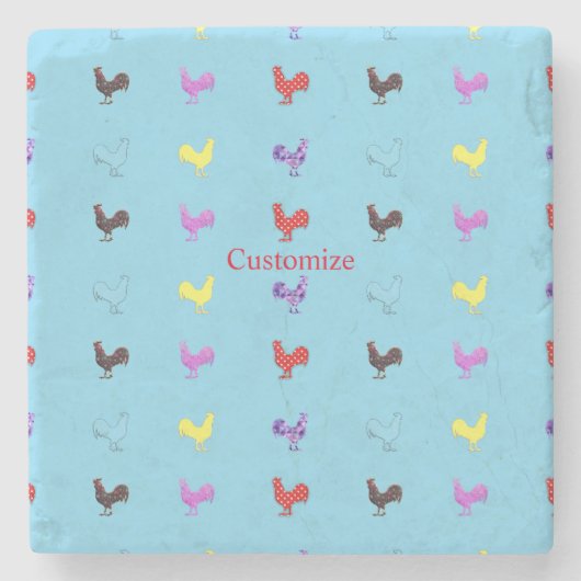 チキンヘンサンダー_コーブ ストーンコースター (正面)