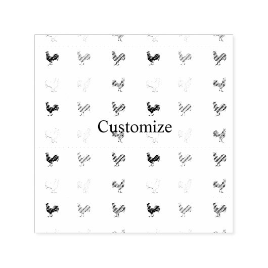 チキンヘンサンダー_コーブ セルフインキングスタンプ (デザイン)