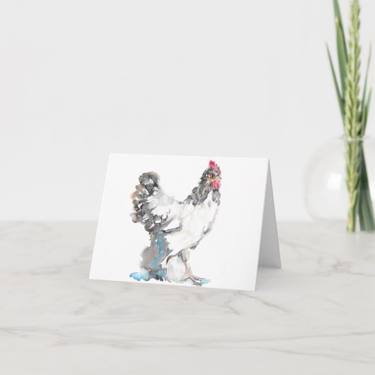 チキンヘンドグリーティングカード シーズンカード (正面)