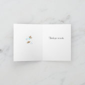 チキンヘンファーム動物ありがとう サンキューカード (内部)