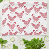 チキンヘン キッチンタオル (折り畳み)