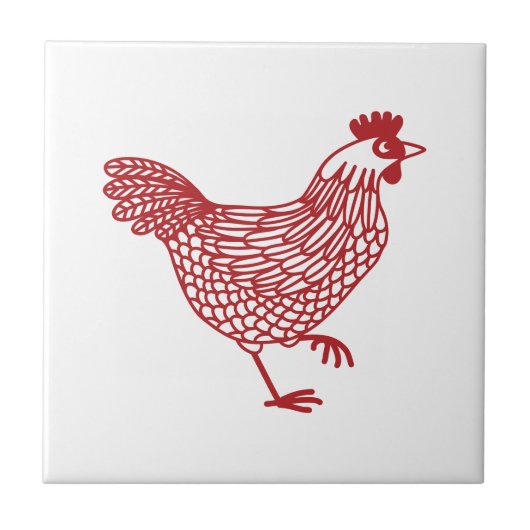 チキンヘン タイル (正面)