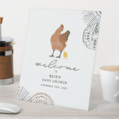 チキンベビーシャワーへようこそ8x10ポスター 台座サイン (インサイチュ)