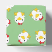 チキンベビーシャワーグリーン フェイバーボックス (上部)