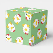 チキンベビーシャワーグリーン フェイバーボックス (裏面サイド)