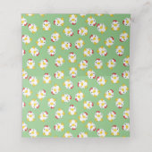 チキンベビーシャワーファーム プレイスカード (内部開封)