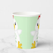 チキンベビーシャワーファーム 紙コップ (右)