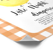 チキンベビーシャワー – 深夜おむつゲーム ポスター (角)