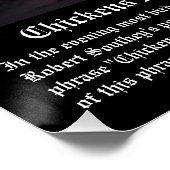 チキンポスター ポスター (コーナー)